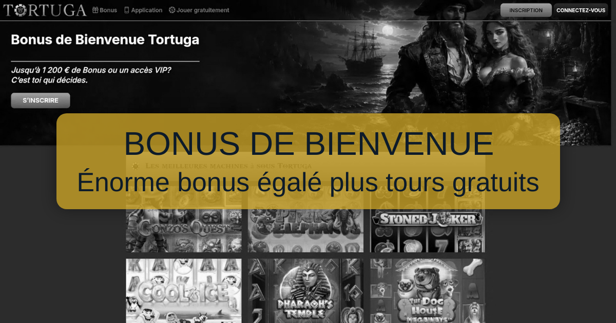Tortuga Casino banner